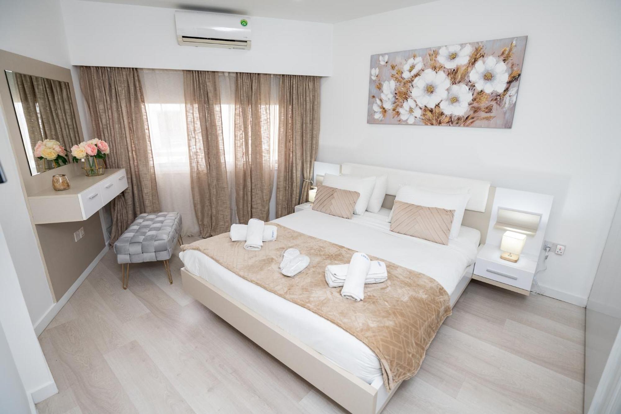 Lazuli Beach & Pool Apartment 501 Lárnaka Kültér fotó