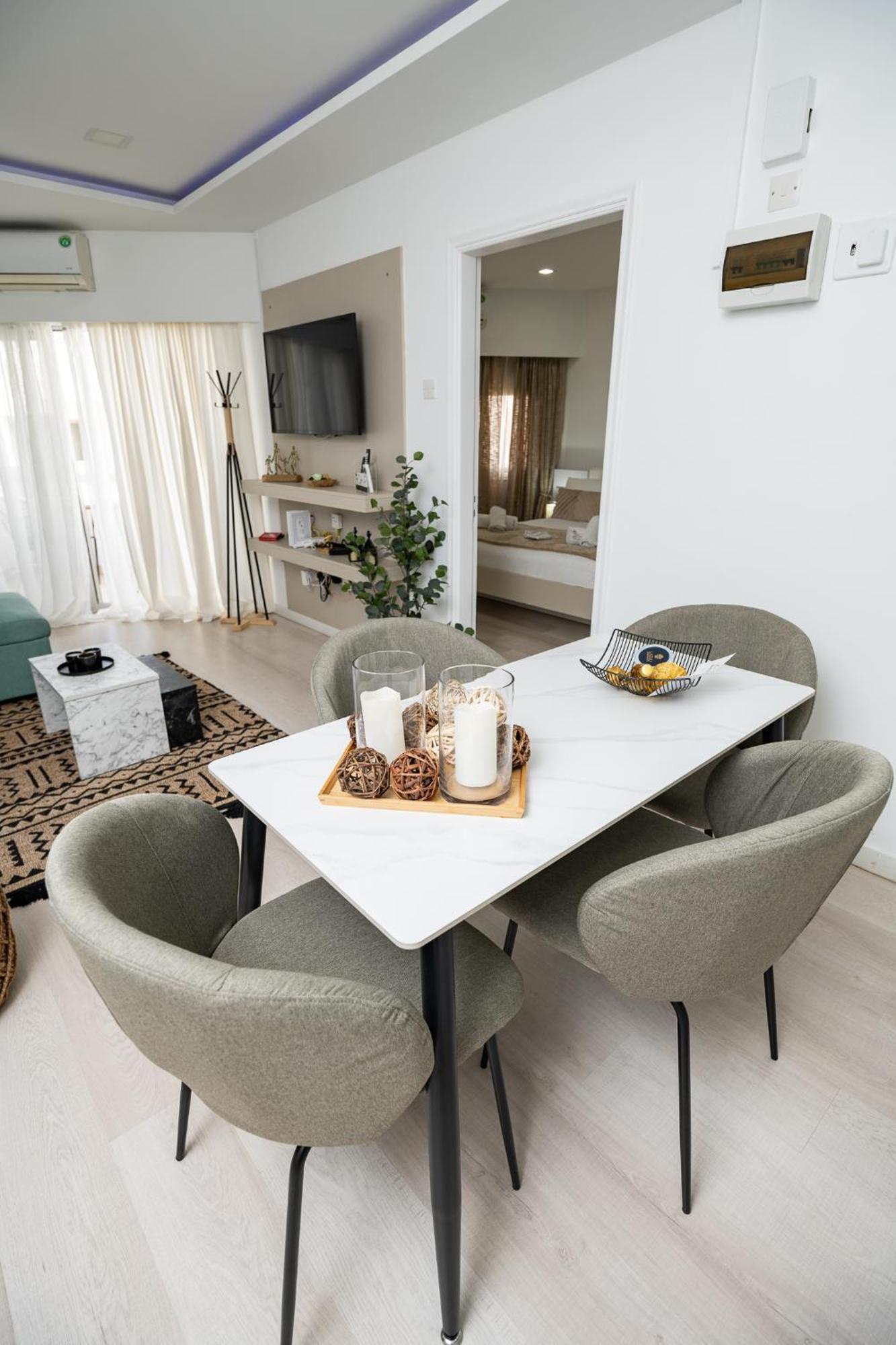 Lazuli Beach & Pool Apartment 501 Lárnaka Kültér fotó