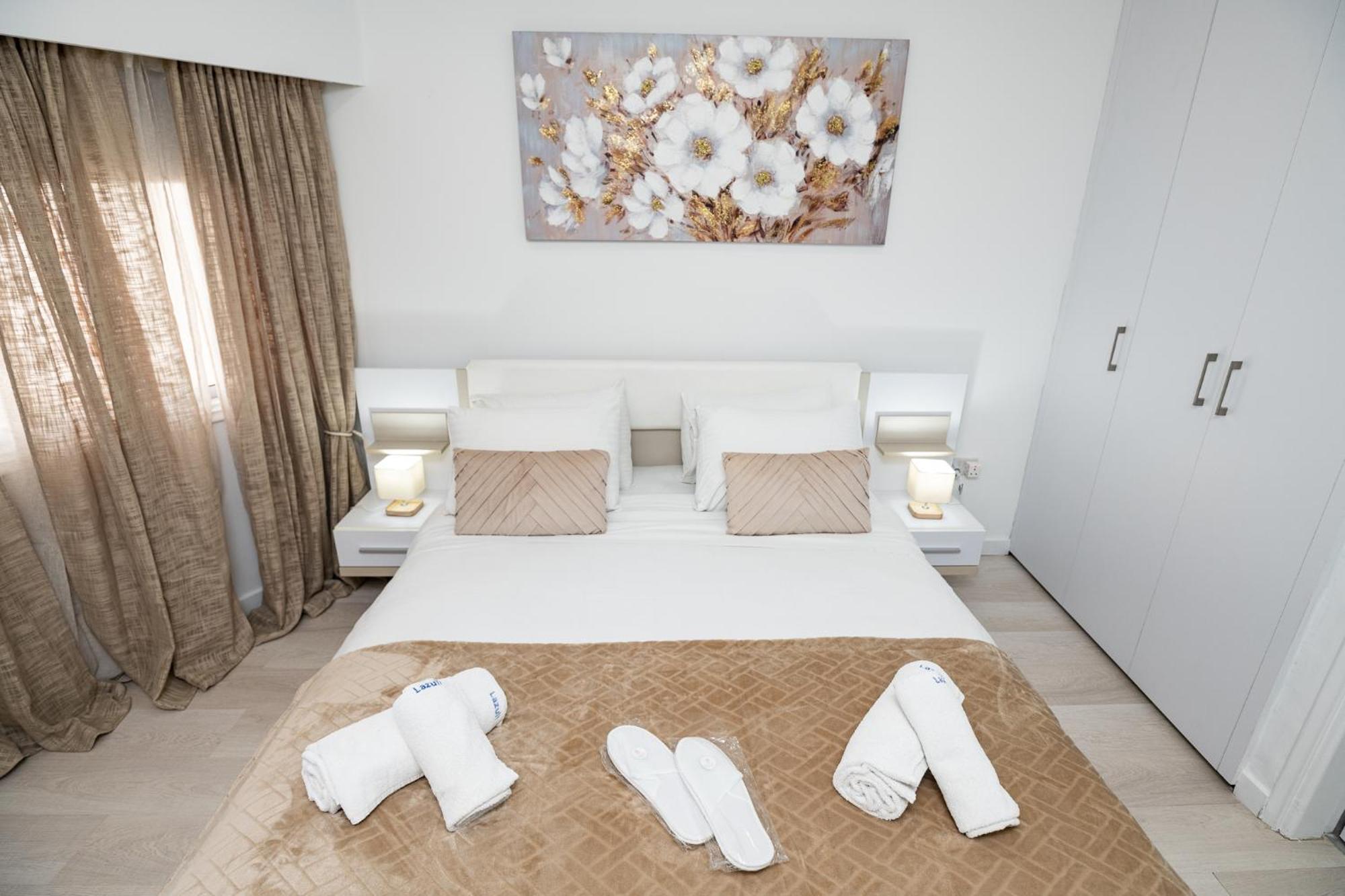 Lazuli Beach & Pool Apartment 501 Lárnaka Kültér fotó
